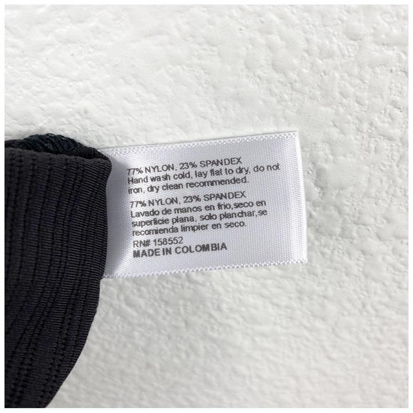 NWT Frankies‎ Bikinis Black Joey Plisse Pant Size Small - Picture 10 of 10